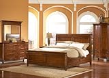 The Cotswold Manor Queen Size Sleigh Bedroom Set