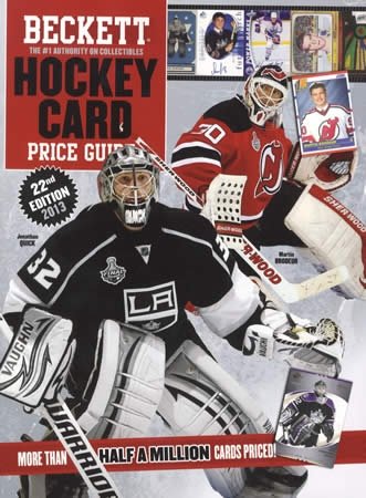 Beckett Hockey Card Price Guide 2013