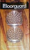 4-pack Clear Round Floorguard Protectors - for couches, chairs, tables and more
