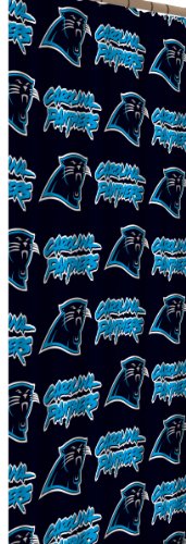 NFL Carolina Panthers 72-Inch-by-72-Inch Shower Curtain
