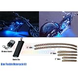 6pc Blue LED Flexible Motorcycle Lights by LEDGLOW