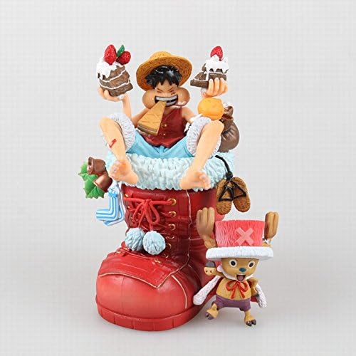 One Piece Monkey D. Luffy Action Christmas Costumes Action Figure 5.1inch / 13CM
