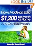 How I Made An Extra $1200 Per Month At Home Using One Free Website