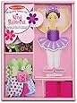 Melissa & Doug Deluxe 27-Piece Nina Ballerina Magnetic Dress-Up