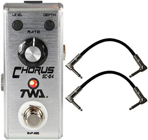 TWAÿFB-04 Chorus Totally Wycked Audio FLY BOYSÿMini Pedal w/ 2 Cables