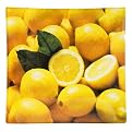 Lemons Glass Plate