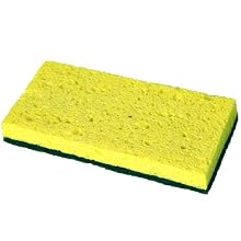 Continental SS652 6-1/4 Inch Length by 3-1/8 Inch Width Medium Duty Wet Pack Sponge 5-Pack (Case of 8)