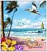 Florida Beaches Coverlet