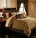 12 PC MAJESTIC FRESCO BED IN A BAG COMFORTER SET W/ MATCHING SHEET SET / PILLOWS