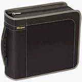 Targus CityGear 320 Capacity CD/DVD Album Case TDP019US (Black with Grey Contrasting)