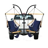 Hammaka 4101-HMKA Trailer Hitch Stand & 2 blue cradles