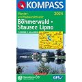 B�hmerwald, Stausee Lipno. 1 : 50 000: Wander- und Radwanderkarte. GPS-genau