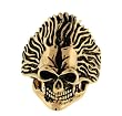 BRASS SKULL RING WIDTH: 22mm