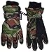 N'Ice Caps Boys Cold Weather Waterproof Camo Print Ski Gloves