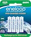 Sanyo NEW 1500 eneloop 8 Pack AAA Ni-MH Pre-Charged Rechargeable Batteries