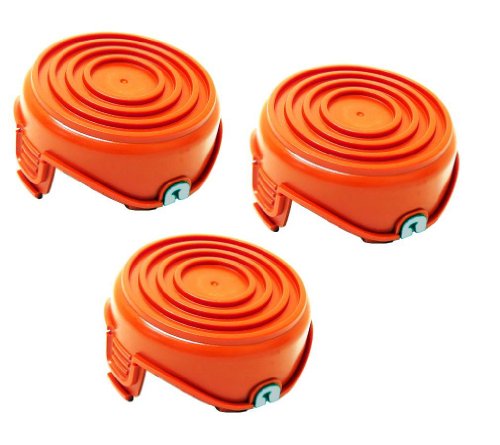 3 Pack of Black and Decker 90514754 Spool Covers for GH700 Grass Trimmer