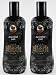 Lot of 2 Sinfully Black 15x Bronzer By Australian Gold 8.5 Oz Tanning Lotion