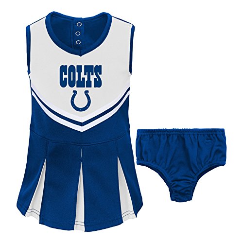 Girls Indianapolis Colts Cheerleader Outfit, Colts Cheer Costume, Colts