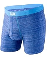 Saxx Mens Ultra Tri-Blend Fly Performance Boxers Underwear