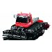 Dickie 201119543 - RC Snow King Pistenbully, Ready to Run, 2-Kanal Funkfernsteuerung, Front- und Toplicht, mit Schneer�umer und Pistenpflege, Frequenz 27 oder 40 MHz, L�nge 48cm, rot/silber