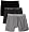 Black/Light Grey/Charcoal
