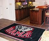 New Area Rug Carpet 4x6 University of Alabama Crimson Tide Officially Licensed