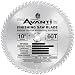 Freud TK406 Avanti 10-Inch 60-Tooth ATB Thin Kerf Crosscutting and Laminate Saw Blade with 5/8-Inch Arbor