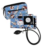 Prestige Medical Sphygmomanometer with Color Coordinated Carrying Case, Betty Boop Too Hot-Blue