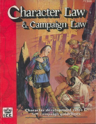Character Law and Campaign Law (Advanced Fantasy Role Playing, 2nd ed, Stock No. 1300)