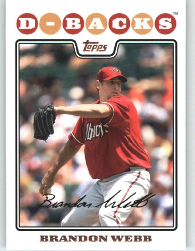 2008 Topps #140 Brandon Webb - Arizona Diamondbacks (Baseball Cards)