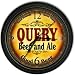 Query 's Beer and Ale Black Cascading Pub Style Wall Clock