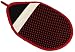 Le Creuset Silicone Textiles Pot Holder Black And Red