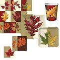 57 Pc Autumn Foliage Tableware Pack For 8