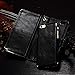 iPhone 6s Case, iPhone 6 Case, Joopapa Luxury Fashion Pu Leather 2 in 1 Magnetic Wallet Credit Card Holder Flip Case Cover with Built-in 9 Card Slots for for Apple iPhone 6/6s 4.7 Inch (Black)