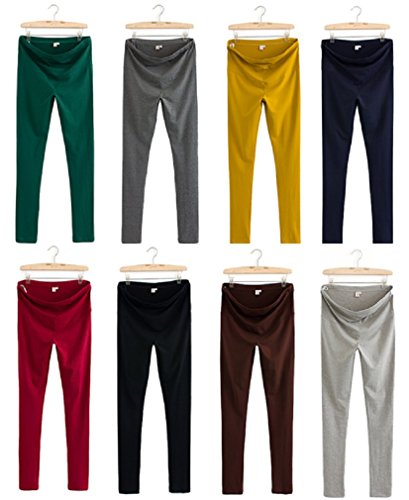 【ARINCO】 マタニティ 妊婦 レギンス フィット 春 カラフル レディース M L