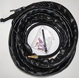 WP-9-25R 25' 125 Amp Air-Cooled TIG Complete Welding Torch with Accessories