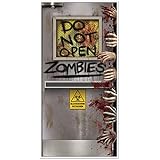Beistle Zombies Lab Door Cover, 30 by 5-Inch, Multicolor