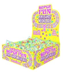 Super Fun Penis Candy Necklace -6 Pack