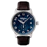 Bobby Jones Men's Swiss Special Edition Black Leather Watch #BJ0039