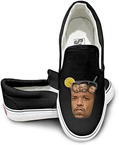 Nubia Cube Ice Drinking Fashion Unisex Flat Canvas Shoes Sneaker Black 42