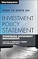 How to Write an Investment Policy Statement