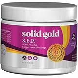 Solid Gold S.E.P (Stop Eating Poop) Coprophagia Supplement Powder for Dogs, All Ages, All Sizes, 3.5 oz Tub