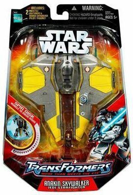 Childrens Toyshop  Toys : Star Wars Anakin Skywalker Transformer
