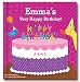 Personalized Birthday Party Book Girls 1st Birthday Gift