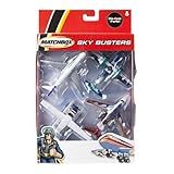 MATCHBOX SKYBUSTERS 4PK 777-200 Lancer, Rescue Plane, Business Jet and Cessna Caravan