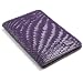 Cole Haan Hand-Woven Patent Leather Kindle Cover with Hinge (Fits 6" Display, 2nd Generation Kindle), Tanzanite