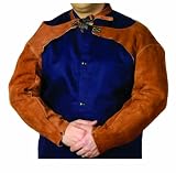 Steiner 92181  Sleeves, Weld-Rite Premium Brown Split Cowhide, 23-Inch