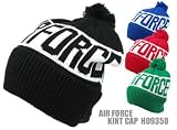 （エアーフォース）ＡＩＲ　ＦＯＲＣＥ　ボン付きニットワッチ（ニット帽）