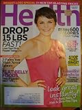 Health Magazine January / February 2011, Ginnifer Goodwin Cover, drop 15 lbs fast. burn 600 calories without trying. flat belly foods