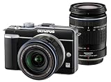 OLYMPUS �}�C�N����� PEN E-PL1�_�u���Y�[���L�b�g �u���b�N E-PL1 TLMK BLK